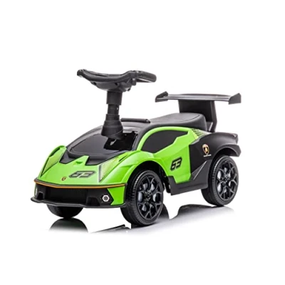 Immagine di TURBO CHALLENGE Lamborghini Camminatore 119710 Ruote Libere Verde Max 25 kg Plastica Batterie Non Incluse Giocattolo per Bambini Regalo A partire dai 12 mesi