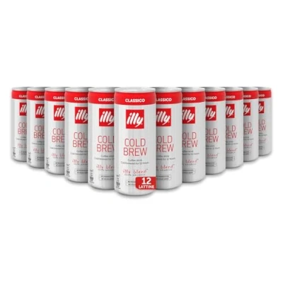 Immagine di illy Caffè Cold Brew Ready to Drink CLASSICO Confezione da 12 lattine