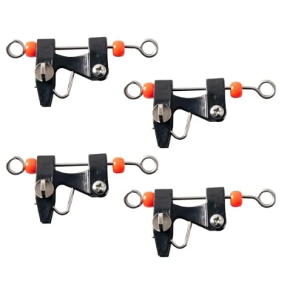 Immagine di WOURRD 4Pcs Downrigger clip di rilascio Outrigger per la pesca a traina Heavy tensione in mare