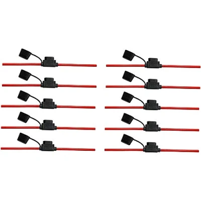 Immagine di Offgridtec vk3 005018 Portafusibili a lama, Rosso, 10 Stk