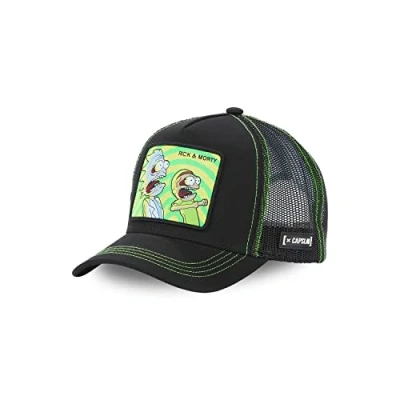 Immagine di Capslab Rick &amp; Morty Black and Trucker Cap One Size