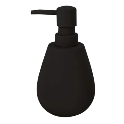 Immagine di Kleine Wolke Dispenser di sapone Drip, accessori, colore nero, materiale: poliresina