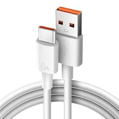 Immagine di P37 Cavo turbo Charge per Xiaomi 120W. USB 6A Ricarica Rapida Quick Charge, C Trasferimento Dati Android Samsun. 65w Mi 11 Ultra. 33w