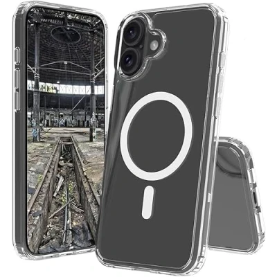 Immagine di JT Berlin BackCase Pankow Clear Backcover per cellulare Apple iPhone 16 Trasparente Compatibile con MagSafe