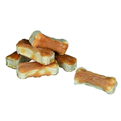 Immagine di Trixie Denta Fun Chewing Bone with Chicken, 120 g, Pack of 6, Total 48 Bones
