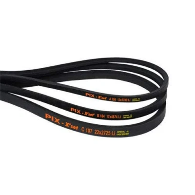 Immagine di Cinghia trapezoidale SPA 1250 liscia stretta v belt Pix 12.7x10x1250