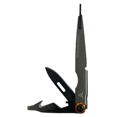 Immagine di True Utility Tweezer Tool+ Strumento di dimensioni complete Gadget con lama, apribottiglie, cacciavite, lima e taglierino