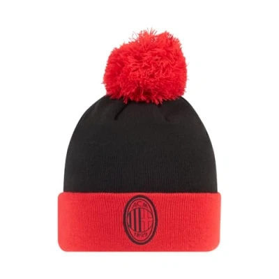 Immagine di Puma AC Milan POM Beanie Unisex Squadra, Taglia: One Size, Black/for all time red