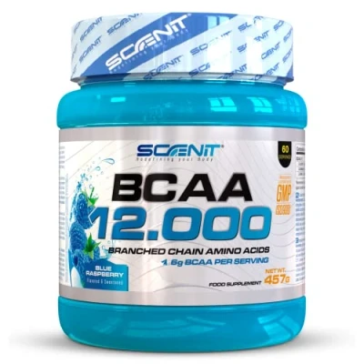 Immagine di aminoacidi ramificati BCAA polvere 12.000 per 60 giorni di servizio 2 1 in 457 g (Blue raspberry)