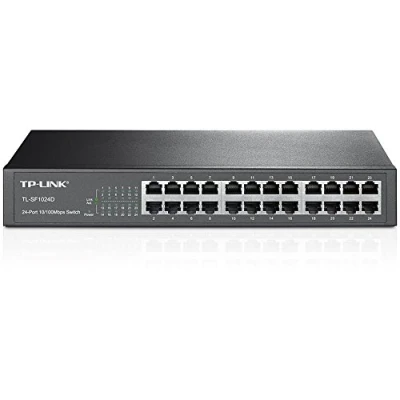Immagine di TP LINK TPLINK HUB SWITCH 24 PORTE 10/100 DESKTOP TL SF1024D