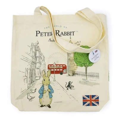 Immagine di Robert Frederick Borsa tote Peter Rabbit Out &amp; About