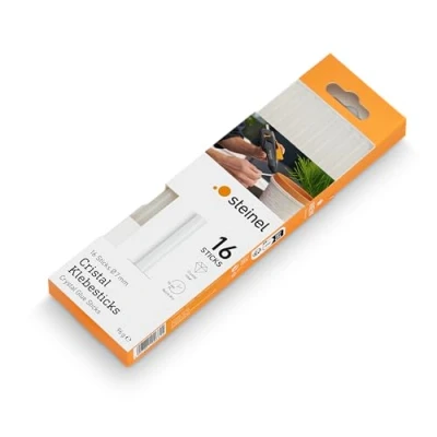 Immagine di Steinel 006624 Stick colla a caldo 7 mm 150 Trasparente 96 g 16 pz.
