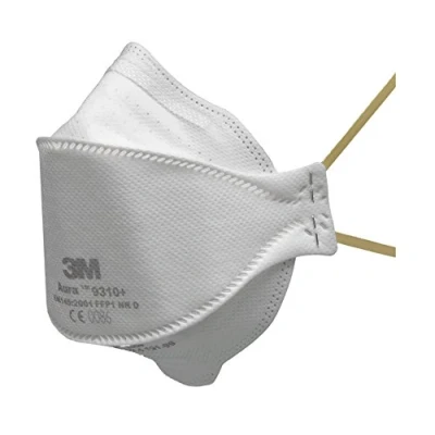 Immagine di 3m 9310+ FFPI Fog Mask Piega piatta maschera antipolvere, 20 pezzi