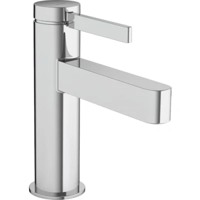 Immagine di hansgrohe Finoris, rubinetto per acqua fredda con beccuccio, altezza 100 mm, a risparmio idrico, cromato