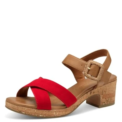 Immagine di MARCO TOZZI Sandale 2 28360 44, Donna, Colore: Rosso, 41 EU