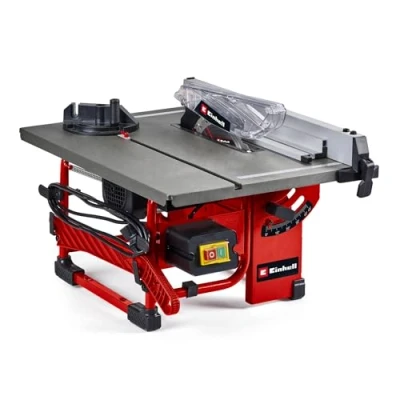 Immagine di Einhell Sega circolare da banco TC TS 8 I (800 Watt, altezza di taglio 45 mm, lama Ø 200 guida angolare, battuta parallela, attacco aspirazione, incl. HW/TCT)