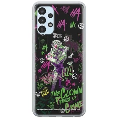 Immagine di ERT GROUP custodia per cellulare Samsung A13 4G originale e con licenza ufficiale DC, modello Joker 027 adattato in modo ottimale alla forma dello smartphone, TPU