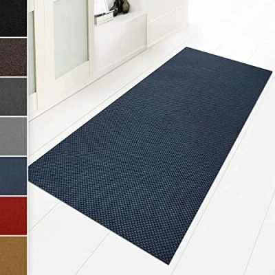 Immagine di Floordirekt Zerbino Hong Kong, ideale per il vostro ingresso, resistente e ai colori, disponibile in diversi colori dimensioni (120 x 150 cm, blu)