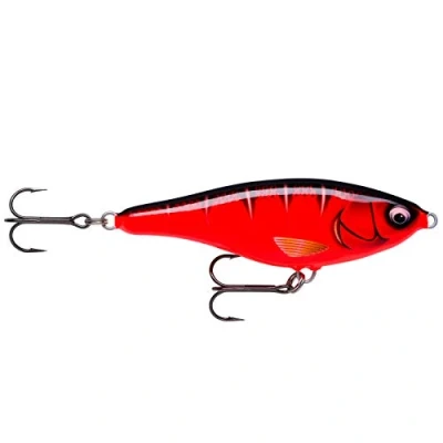 Immagine di Rapala Twitchin&#039; Rap 12 Classic Red&amp;Black Jerkbaits