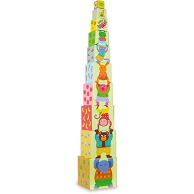 Immagine di Vilac Cubi di nidificazione in, Multicolore, Large, 4600
