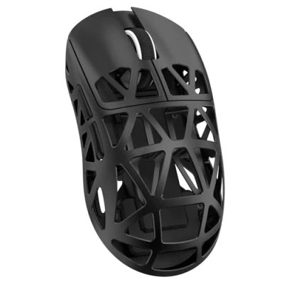 Immagine di ATTACK SHARK R2 Magnesium Alloy Mouse, PixArt PAW3950 Gaming Sensor, Wireless 8K 48g SUPERLIGHT BT/2.4G/Wired Adjustable DPI 42000, Office Mice for Win11/Xbox/PS/Mac Black