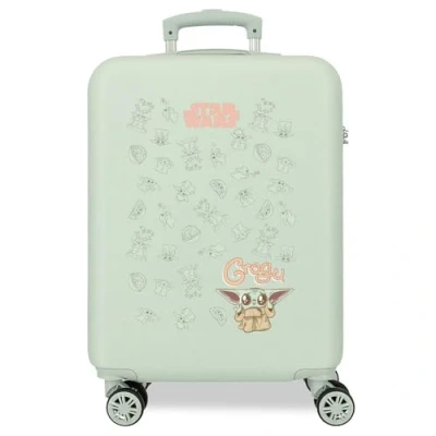 Immagine di Joumma Bags Star Wars Valigie da cabina, realizzate in ABS, un materiale resistente e leggero, chiusura a combinazione laterale nella valigia per viaggiare sicurezza, quattro ruote doppie