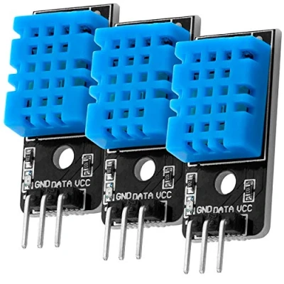Immagine di AZDelivery 3 x KY 015 DHT11 Modulo Sensore di Temperatura compatibile con Arduino incluso un E Book!