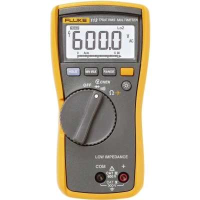 Immagine di Fluke 113 Multimetro portatile digitale CAT III 600 V Display (Counts): 6000