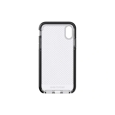 Immagine di tech21 T21 6169 Protective Apple iPhone X/XS Case Thin Patterned Back Cover with FlexShock Evo Check Smokey Black 5.8 inches