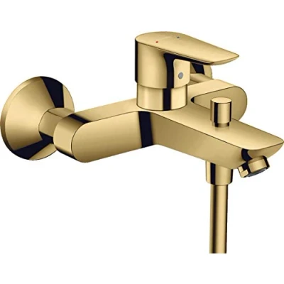 Immagine di hansgrohe Talis E Miscelatore monocomando vasca esterno, oro lucido, 71740990