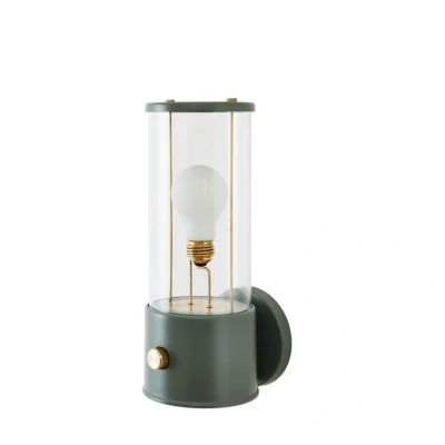 Immagine di Tala applique Muse portatile, lampadina LED E27, verde