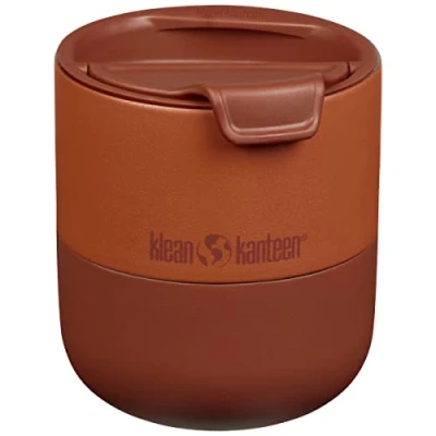 Immagine di Klean Kanteen Rise Lowball 1010168 Bicchiere termico con coperchio ribaltabile, 296 ml, colore: Autunno