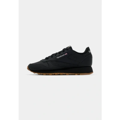 Immagine di Reebok Classic Leather Unisex Sneakers basse, Taglia: 36, Core black/pure grey 5 Pelle e tessuto