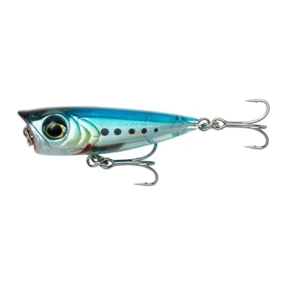 Immagine di Savage Gear Micro Popper Esca di superficie Ghost Sardine 4.3cm (3g) Artificiale