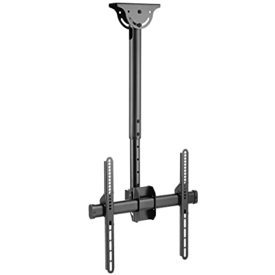 Immagine di Techly 309333 Supporto Telescopico Universale a Soffitto per TV LED LCD 32 55&quot; Nero