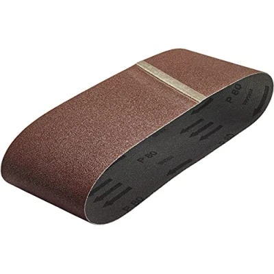 Immagine di Wolfcraft 1936000 Carta abrasiva a nastro Grana Num. 80 (L x L) 560 mm 100 3 pz.
