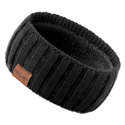 Immagine di DRESHOW Fascia per Capelli Lavorata a Maglia Calda da Donna Scalda Orecchie Inverno Elastica All&#039;uncinetto Fasce in Pile Spesso