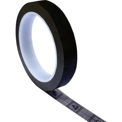 Immagine di TRU COMPONENTS Nastro adesivo ESD 250 m Nero (L x L) 50 17 mm TC ESDT BL1750 5S