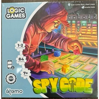 Immagine di Spy Code. Logic Game. Gioco per 1 Giocatore a partire da 7 anni. ragionamento, logica, attenzione e calcolo mentale