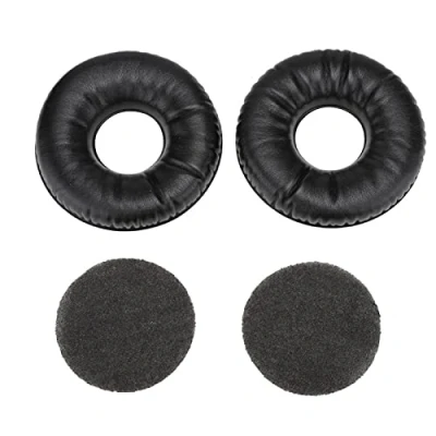 Immagine di Niiyen Cuscinetti Auricolari per Cuffie,Cuscinetti in Schiuma,Cuscinetti di Ricambio, Ricambio HD Cotone Nero AKG K121 K121S K141 MK II K142