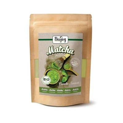 Immagine di Biojoy Matcha in Polvere BIO (100 g), Per Tè e Latte (Camellia Sinensis)