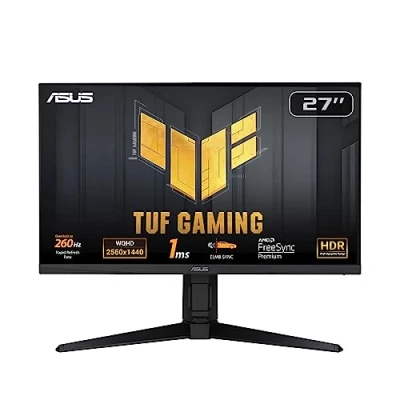 Immagine di Asus VG27AQML1A TUF Gaming Monitor da gioco ERP F (A G) 68.6 cm (27 pollici) 2560 x 1440 Pixel 16:9 1 ms HDMI ™, Cuffie (jack 3,5 mm), USB 3.2 (Gen 1x1)