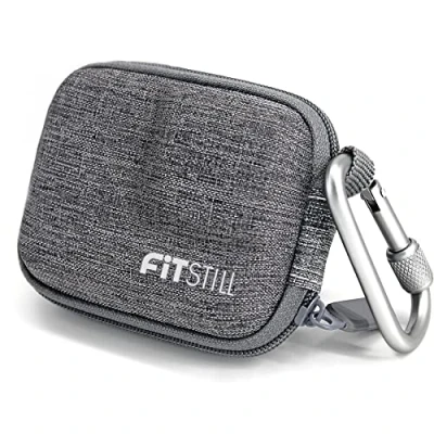Immagine di FitStill Mini custodia da trasporto per Go Pro Hero 12/11/10/9/8/7/(2018)/6/5 nero, rigida viaggio DJI Osmo Action 2, AKASO, Campark, YI Camera e altro