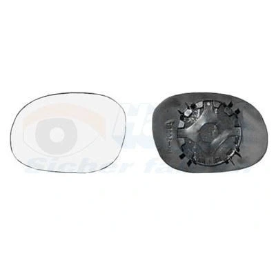 Immagine di VAN WEZEL 0925832 Vetro Specchio Retrovisore Dx CITROËN: C3 I Hatchback