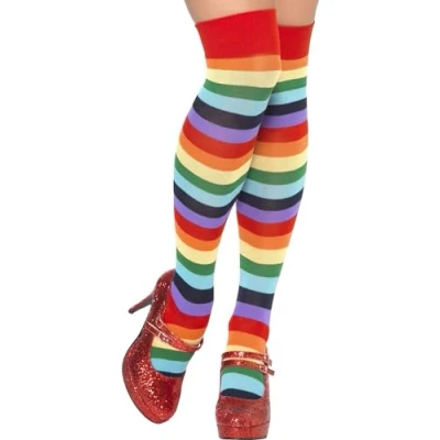 Immagine di SMIFFYS Calzini da clown, lunghi, multi colore