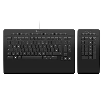 Immagine di 3DConnexion Keyboard Pro mit Numpad Deutsch QWERTZ (3DX 700091)