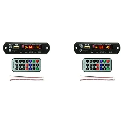 Immagine di Oikabio 2X USB MP3 Modulo Bluetooth 12V WMA Decoder Scheda Audio FM AUX TF Radio per Auto Altoparlante Musica