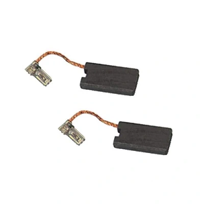 Immagine di 2 spazzole di carbone per motore Makita HM1317CB HM1203C M10 HM1307CB HR4501C HR5212C HR5201C HM111C HM1213C HM1307C HM1317C