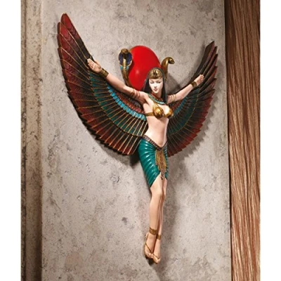 Immagine di Design Toscano Scultura murale Dea Iside