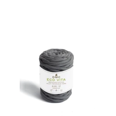 Immagine di DMC 384 012 Filato in cotone, 55 m, colore: Grigio scuro